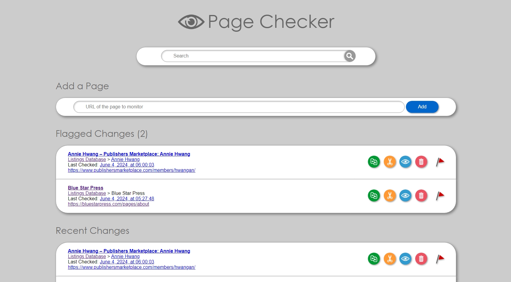 Page Checker